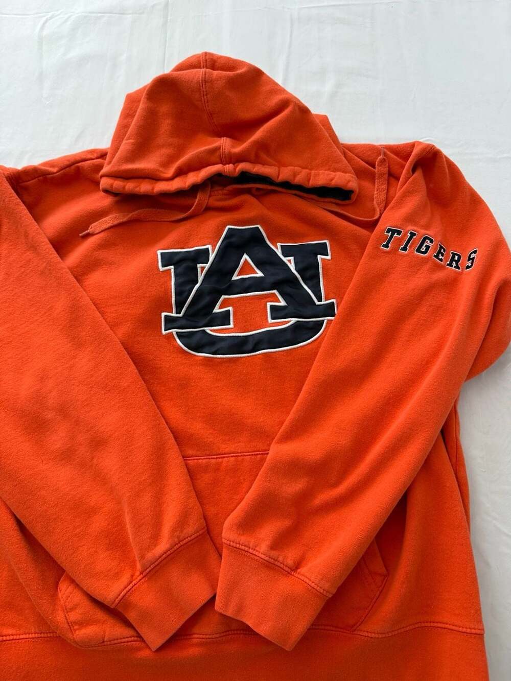 Stadium Athletics Auburn Tigers Hoodie Orange Size XL comfortable